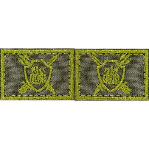Вышитые петличные эмблемы Военной полиции (пара)