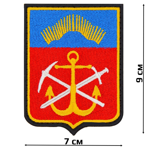 Вышитый герб Мурманской области